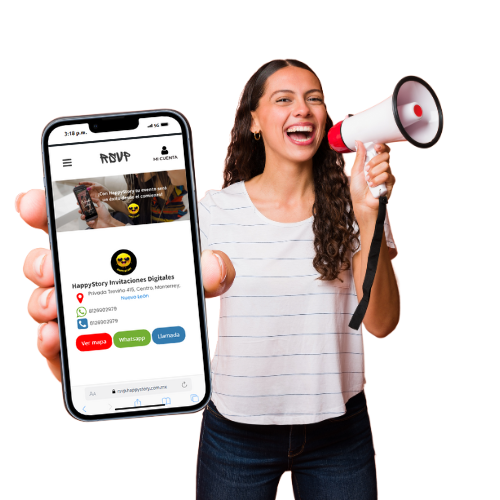 Perfil digital QR para proveedores de eventos